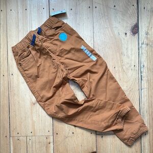 Carters Brown Elastic Waist Pants